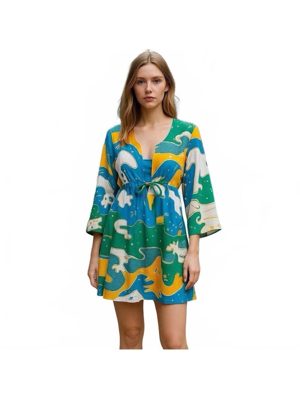 Diane von Fürstenberg Swim Coverup -Medium - Picture 1 of 7